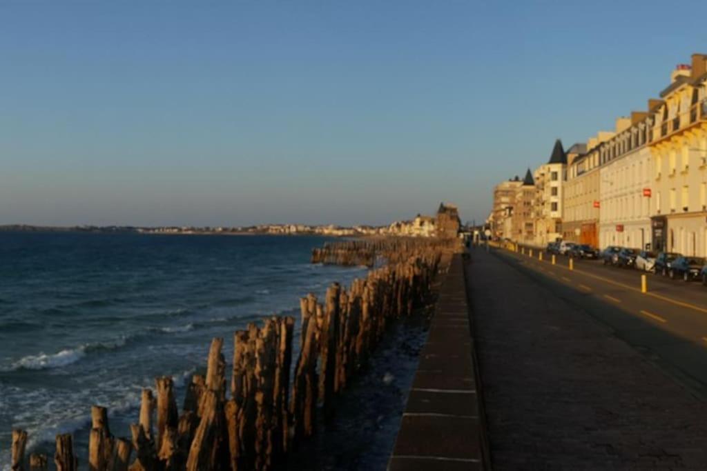 Appartement A 30M De La Plage Du Sillon. サン・マロ エクステリア 写真